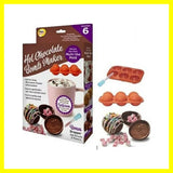 Hot Chocolate Bomb Maker with Bonus Dropper - Perfect for Custom Flavors