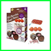 Hot Chocolate Bomb Maker with Bonus Dropper - Perfect for Custom Flavors