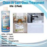 Clean At Last Glass Treatment, 2- 8 oz. bottles