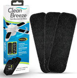 Clean Breeze Fan-Mounted Air Filters - Set of 3