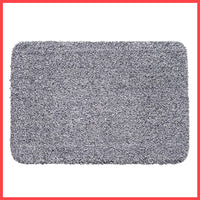 Clean Step Mat Doormat - Gray (18" x 28")
