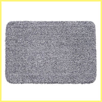 Clean Step Mat Doormat - Gray (18" x 28")