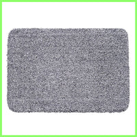 Clean Step Mat Doormat - Gray (18" x 28")