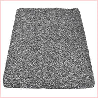 Clean Stepping Gray Mat - Traps Mud & Dirt to Protect Floors