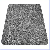Clean Stepping Gray Mat - Traps Mud & Dirt to Protect Floors