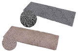 Clean Stepping Mud & Dirt Trap Runner Gray 24x60 Inch