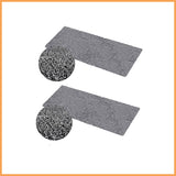 Clean Step Mat Runner (24" - 60") Gray-  2 Pack