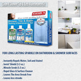 Clean-X Soil Stain Repellent: Essential Maintenance Kit for Showers and Tubs