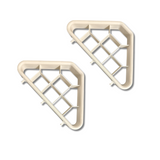 Corner Broom and Tool Holders (Set of 2)