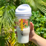 The CrunchCup XL - A Portable Cereal Cup - White