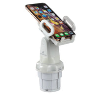 Cup Call Car Phone Mount - Adjustable Cup Holder – 2 Pack (Black & Gray)