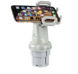 Cup Call Car Phone Mount - Adjustable Cup Holder – 2 Pack (Black & Gray)