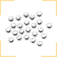 Stone Setter Crystals - 72 Pieces of 7mm Crystal for Crafts