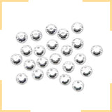 Stone Setter Crystals - 72 Pieces of 7mm Crystal for Crafts