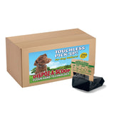HealthPro Dispoz-A-Scoop – No Touch, No Mess, No Odor, Sanitary Dog Poop Scoopers –  250 Pack