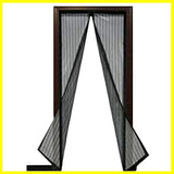 Hands-Free Magnetic Mesh Door – Fits Single, Sliding, and French Doors