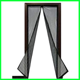 Hands-Free Magnetic Mesh Door – Fits Single, Sliding, and French Doors
