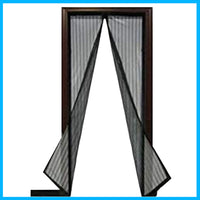 Hands-Free Magnetic Mesh Door – Fits Single, Sliding, and French Doors