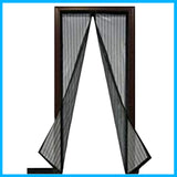 Hands-Free Magnetic Mesh Door – Fits Single, Sliding, and French Doors