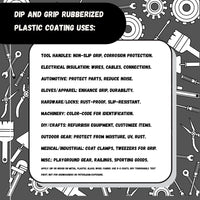 Dip and Grip Rubberized Plastic Coating (Blue)  8 fl. oz