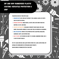 Dip and Grip Rubberized Plastic Coating (Blue)  8 fl. oz