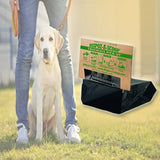 HealthPro Dispoz-A-Scoop – No Touch, No Mess, No Odor, Sanitary Dog Poop Scoopers –  100 Pack