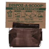 HealthPro Dispoz-A-Scoop – No Touch, No Mess, No Odor, Sanitary Dog Poop Scoopers –  48 Pack