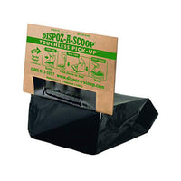 HealthPro Dispoz-A-Scoop –No Touch Mess Odor Sanitary Dog Poop Scoopers 24 Pack