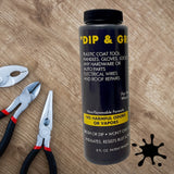Dip and Grip Rubberized Plastic Coating,  8 fl. oz