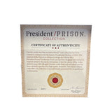 Donald Trump 2024 Commemorative Coin Gold Collectible Display Case Certificate