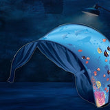 DreamTents Fun Pop Up Tent - Undersea World - Twin (w/ Light)
