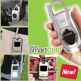 Deluxe Smart Clip- Universal-  Fits All Cellphones- Charcoal Gray (1)