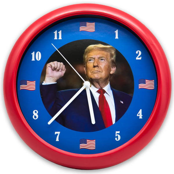 President Trump Talking Clock - "We Will Make America Great Again"