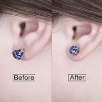 Hypoallergenic Earring Lifters for Women - 2 Pairs Adjustable