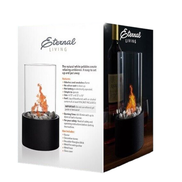 Eternal Living Portable Tabletop Fire Pit - Perfect for Gatherings