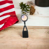 Lighter Leash Retractable Lighter Holder - American Flag- Standard Size(1)