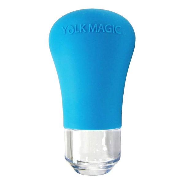 Yolk Magic Egg Separator - Quick and Easy Kitchen Tool (Blue)