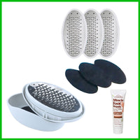 Egg Pedicure Callus Shaver 3 Replacement Blades Combo Miracle Foot Repair