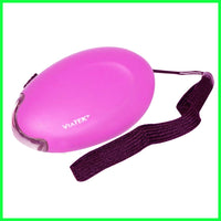 Viatek Mini Dynamo 3 LED Flashlight, Pink