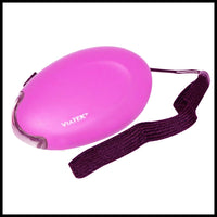 Viatek Mini Dynamo 3 LED Flashlight, Pink