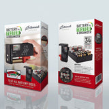 Battery Organizer & Tester With Battery Slots Cell Batteries