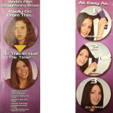 Euro-V Styling Brush Professional Hair Straightener & Detangler Brush