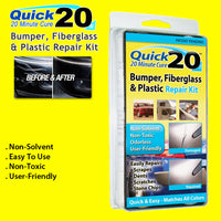 Quick 20 Bumper, Fiberglass & Plastic Repair Kit