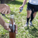 4-in-1 Snapatite+ Utensil Set - Spoon, Knife, Fork, Bottle Opener (Blue)