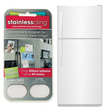 Stainless Cling Fridge Adhesives: 10-Pack for Organizing Your Space!