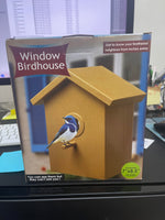 Window Birdhouse -See Through Spy One Way Mirrored Bird House