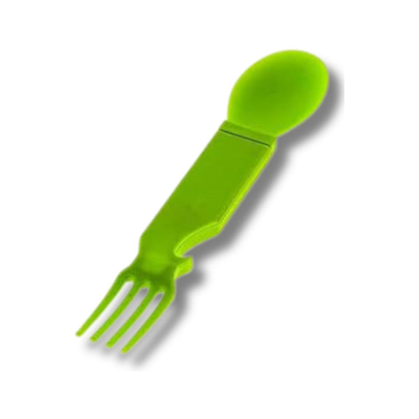 4-IN-1 Nylon Snapatite+ Utensil Set  (Green - Single)