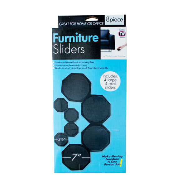 Furniture Sliders  (4 Small & 4 Large)