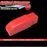 Cordless Swivel Sweeper Rechargeable Battery - Fits All Models (Red)