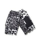 Hot Headz Polarex Fleece Glomitts - Trendy Snow Leopard Design for Winter